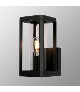 Nevada Wall Lamp 1 x E27 IP65 Matt Black 2yrs Warranty-2