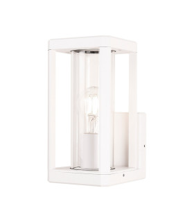 Nevada Wall Lamp 1 x E27 IP65 Matt White 2yrs Warranty-1