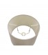 Dual Mount Round Empire, 320, 400 x 260mm Dual Faux Silk Fabric Shade, Nude Beige, Moonlight - 4