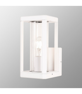 Nevada Wall Lamp 1 x E27 IP65 Matt White 2yrs Warranty-2