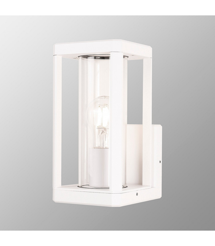 Nevada Wall Lamp 1 x E27 IP65 Matt White 2yrs Warranty-2