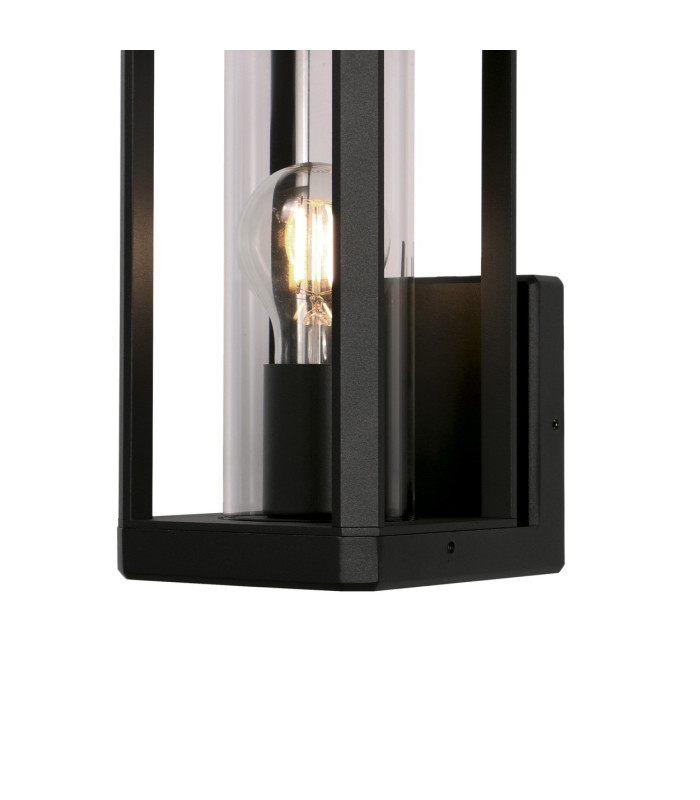 Nevada Wall Lamp 1 x E27 IP65 Matt Black 2yrs Warranty-5