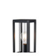 Nevada Pedestal Lamp 1 x E27 IP65 Matt Black 2yrs Warranty-4