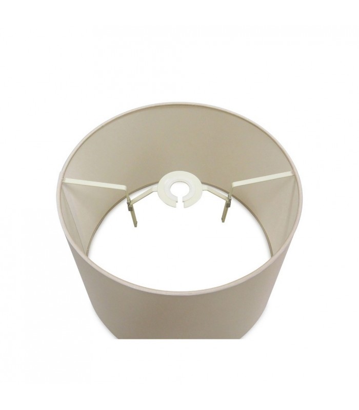 Dual Mount Round Empire, 320, 400 x 260mm Dual Faux Silk Fabric Shade, Nude Beige, Moonlight - 5
