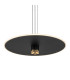 Nomada 58cm Pendant 42W LED 3000K 1500lm Sand Black/Painted Gold 3yrs Warranty-6