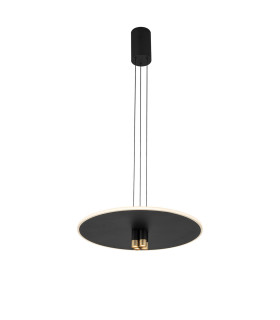 Nomada 48cm Pendant 33W LED 3000K 1000lm Sand Black/Painted Gold 3yrs Warranty-1