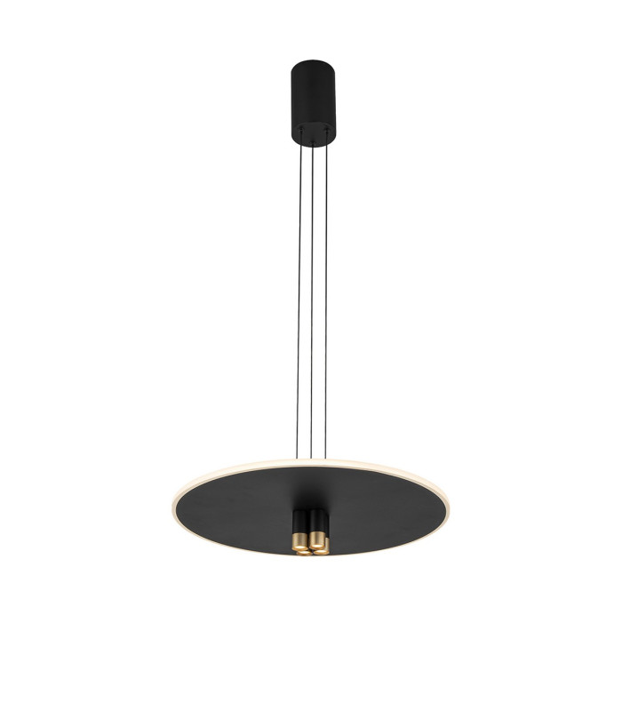 Nomada 48cm Pendant 33W LED 3000K 1000lm Sand Black/Painted Gold 3yrs Warranty-1