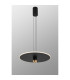 Nomada 48cm Pendant 33W LED 3000K 1000lm Sand Black/Painted Gold 3yrs Warranty-2