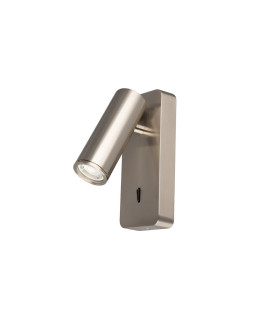 Notte Wall Lamp Switched 1 x 35mm GU10 (GU11) (Not Included) Satin Nickel-1