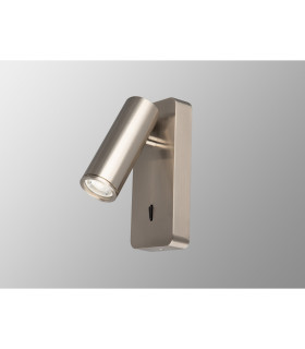 Notte Wall Lamp Switched 1 x 35mm GU10 (GU11) (Not Included) Satin Nickel-2