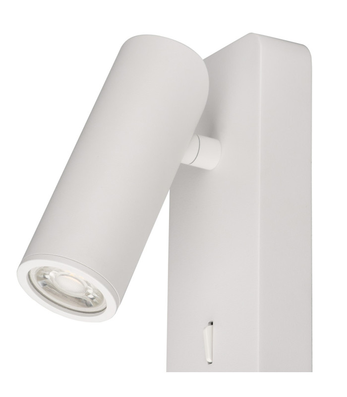 Notte Wall Lamp Switched 1 x 35mm GU10 (GU11) (Not Included) White-4
