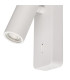 Notte Wall Lamp Switched 1 x 35mm GU10 (GU11) (Not Included) White-5