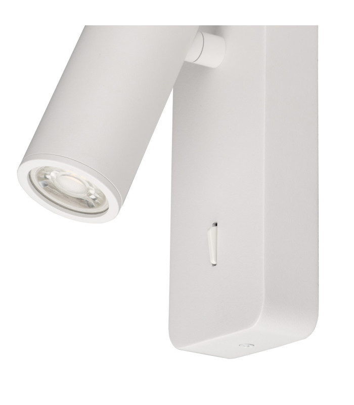 Notte Wall Lamp Switched 1 x 35mm GU10 (GU11) (Not Included) White-5