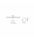 Paracuru 60cm Wall Lamp/Picture Light 12W 3000K 908lm Sand Black 3yrs Warranty-3