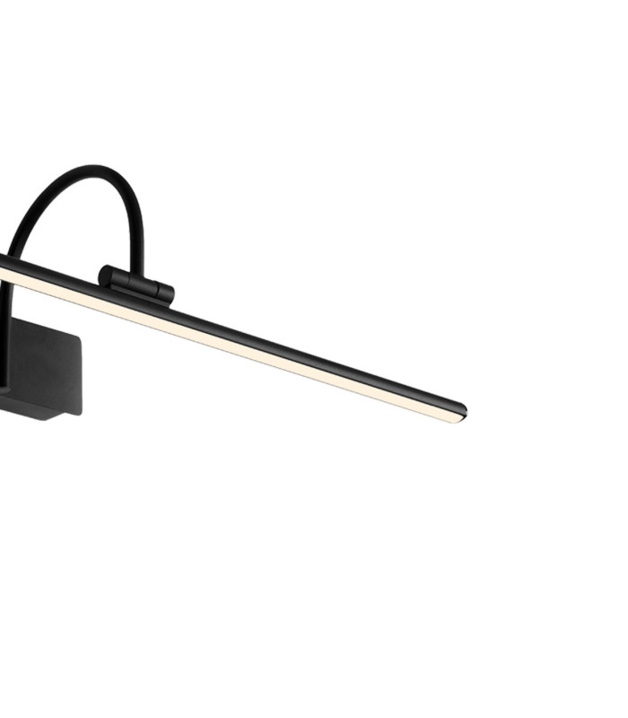 Paracuru 60cm Wall Lamp/Picture Light 12W 3000K 908lm Sand Black 3yrs Warranty-5