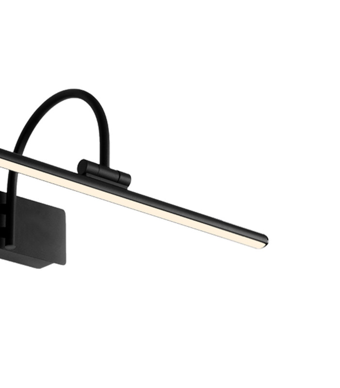 Paracuru 45cm Wall Lamp/Picture Light 8W 3000K 619lm Sand Black 3yrs Warranty-5
