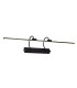 Paracuru 90cm Wall Lamp/Picture Light 18W 3000K 1257lm Sand Black 3yrs Warranty-1