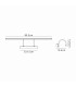 Paracuru 90cm Wall Lamp/Picture Light 18W 3000K 1257lm Sand Black 3yrs Warranty-3