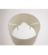 Dual Mount Round Empire, 320, 400 x 260mm Dual Faux Silk Fabric Shade, Nude Beige, Moonlight - 10
