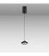 Piccola 13cm Rise & Fall Pendant 5W LED 3000K 550lm Black 3yrs Warranty-8