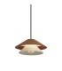 Piccola 13cm Rise & Fall Pendant 5W LED 3000K 550lm Brown 3yrs Warranty-8