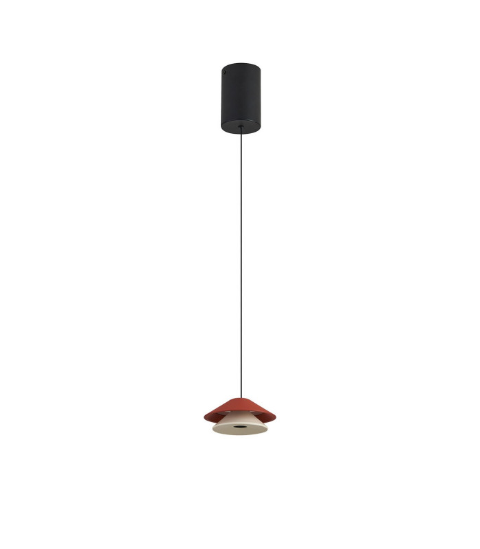 Piccola 13cm Rise & Fall Pendant 5W LED 3000K 550lm Orange 3yrs Warranty-6