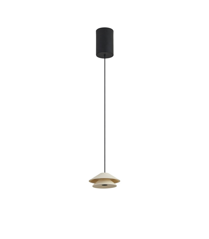 Piccola 13cm Rise & Fall Pendant 5W LED 3000K 550lm White 3yrs Warranty-5