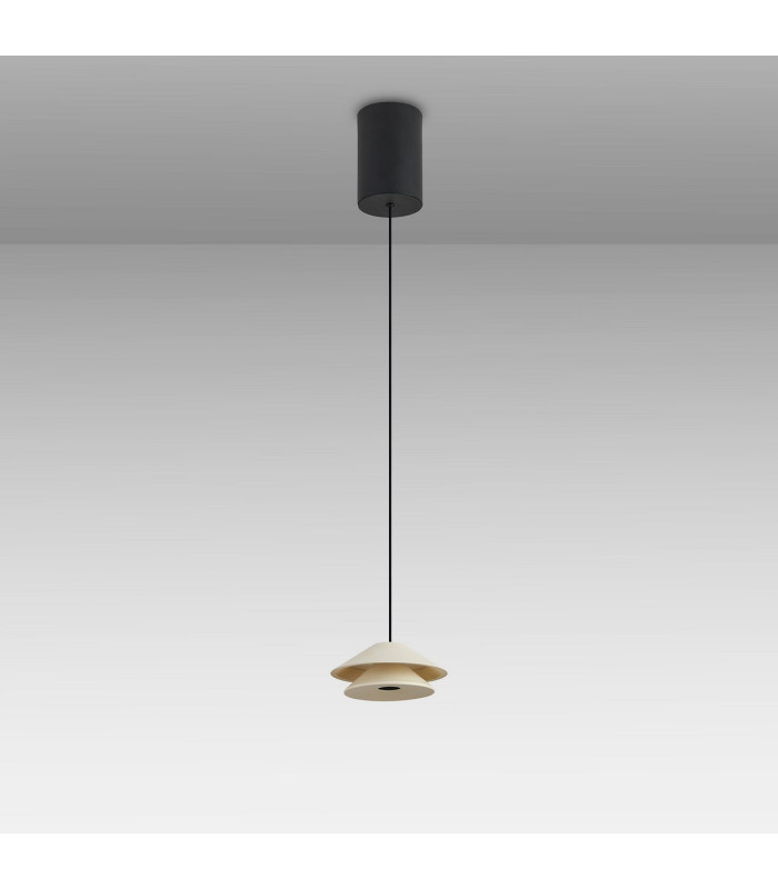 Piccola 13cm Rise & Fall Pendant 5W LED 3000K 550lm White 3yrs Warranty-8
