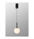 Puebla Pendant 9W Globe LED 3000K 630lm Black 3yrs Warranty-2