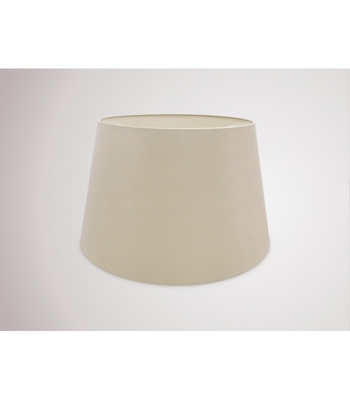 Dual Mount Round Empire, 350, 450 x 280mm Dual Faux Silk Fabric Shade, Nude Beige, Moonlight - 2