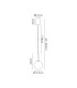 Puebla Pendant 9W Globe LED 3000K 630lm Black 3yrs Warranty-3
