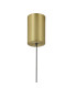 Puebla Pendant 9W Globe LED 3000K 630lm Satin Gold 3yrs Warranty-5