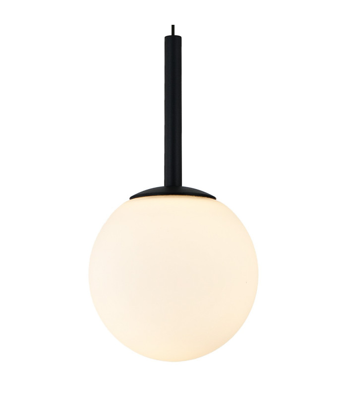 Puebla Pendant 9W Globe LED 3000K 630lm Black 3yrs Warranty-6