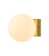Puebla Ceiling/Wall Light 6W Globe LED 3000K 420lm Satin Gold 3yrs Warranty-1