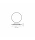 Slim CCT Ceiling 25cm Round 16W LED On Board CCT Switch 3000/4000/5000K 1300lm White 3yrs Warranty-3