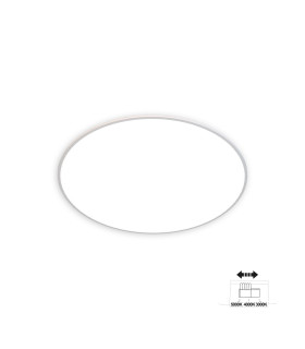 Slim CCT Ceiling 37cm Round 24W LED On Board CCT Switch 3000/4000/5000K 2050lm White 3yrs Warranty-1