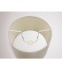 Dual Mount Round Empire, 350, 450 x 280mm Dual Faux Silk Fabric Shade, Nude Beige, Moonlight - 9