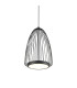 Smart 22cm Pendant 20W LED 3000K 1200lm Sand Black 3yrs Warranty-5