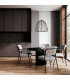 Smart 46cm Pendant 43W LED 3000K 2600lm Sand Black 3yrs Warranty-5