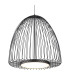 Smart 46cm Pendant 43W LED 3000K 2600lm Sand Black 3yrs Warranty-7