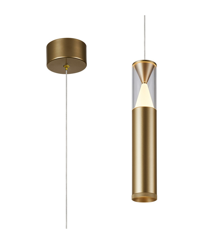 Spark Pendant 7W LED 3000K 530lm Painted Gold 3yrs Warranty-1