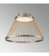 Spider 50cm Ceiling Light 43W LED 3000K 2800lm Matt Brushed Grey/Brown 3yrs Warranty-2