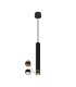 Split 6.5cm Pendant 35mm GU10 (GU11) (Not Included) Black-1