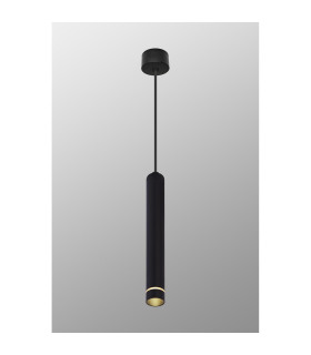 Split 6.5cm Pendant 35mm GU10 (GU11) (Not Included) Black-2