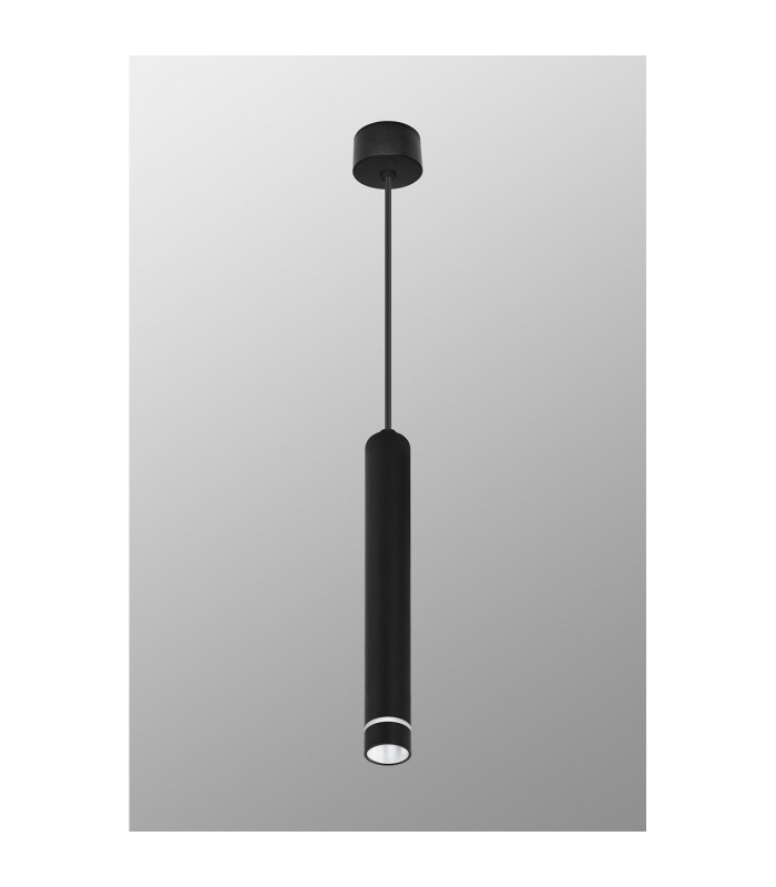 Split 6.5cm Pendant 35mm GU10 (GU11) (Not Included) Black-7