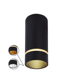 Split 6cm Spotlight GU10 (Not Included) Black-1