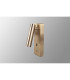 Tarifa III Switched Wall/Reading Light Adjustable With USB-C Socket 3W LED 3000K 210lm Switched Antique Brass-2