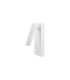 Tarifa III Switched Wall/Reading Light Adjustable With USB-C Socket 3W LED 3000K 210lm Switched White-1