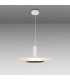 Tina 56cm Pendant 24W LED 3000K 1060lm White/Black 3yrs Warranty-2