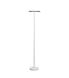 Tina 140cm Floor Lamp 12W LED 3000K 560lm White/Black 3yrs Warranty-1